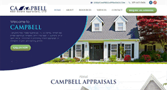 Desktop Screenshot of campbellappraisals.com